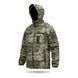 Куртка Windproof Softshell ветрозащитная (пиксель), водостойкая, флис 320 г/м&sup2; фото 2