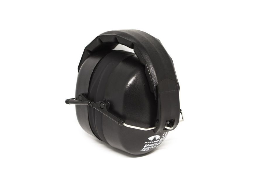 Наушники защитные Pyramex PM3010 (защита SNR 30.4 dB, NRR 27 dB), чорные фото