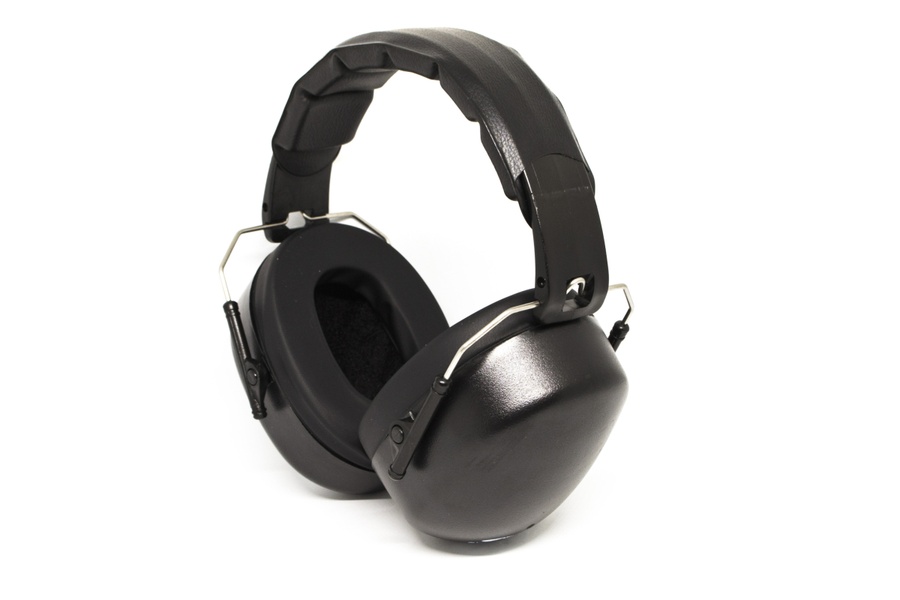 Навушники захисні Pyramex PM3010 (захист SNR 30.4 dB, NRR 27 dB), чорні фото