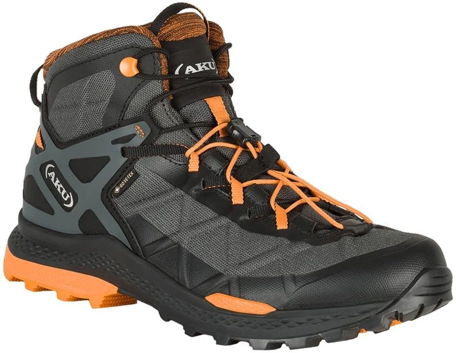 Трекинговые демисезонные ботинки Rocket MID GTX Black/Orange AKU фото