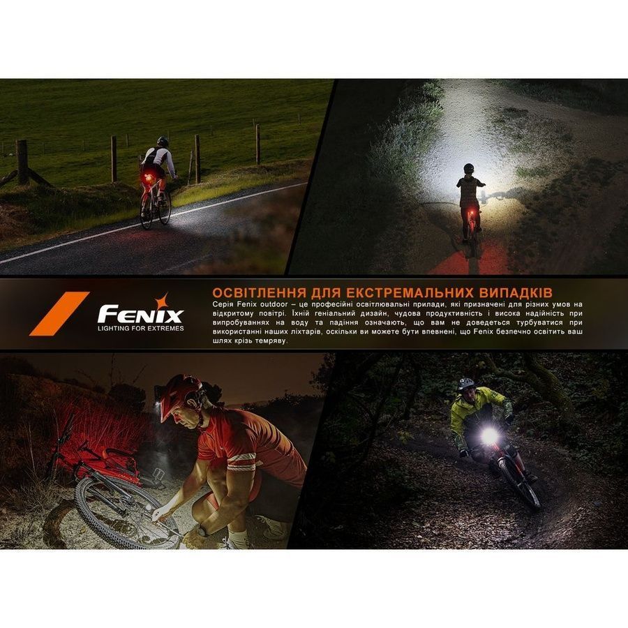 Велофара задня Fenix BC06R фото