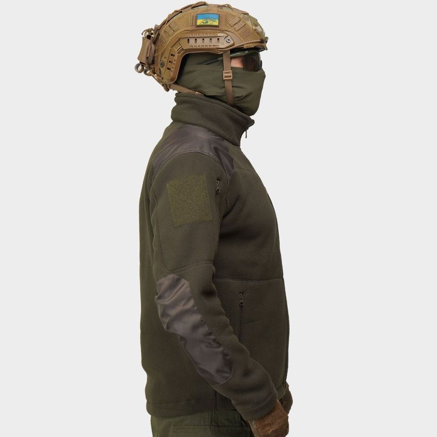 Флісова кофта UATAC Олива | S фото