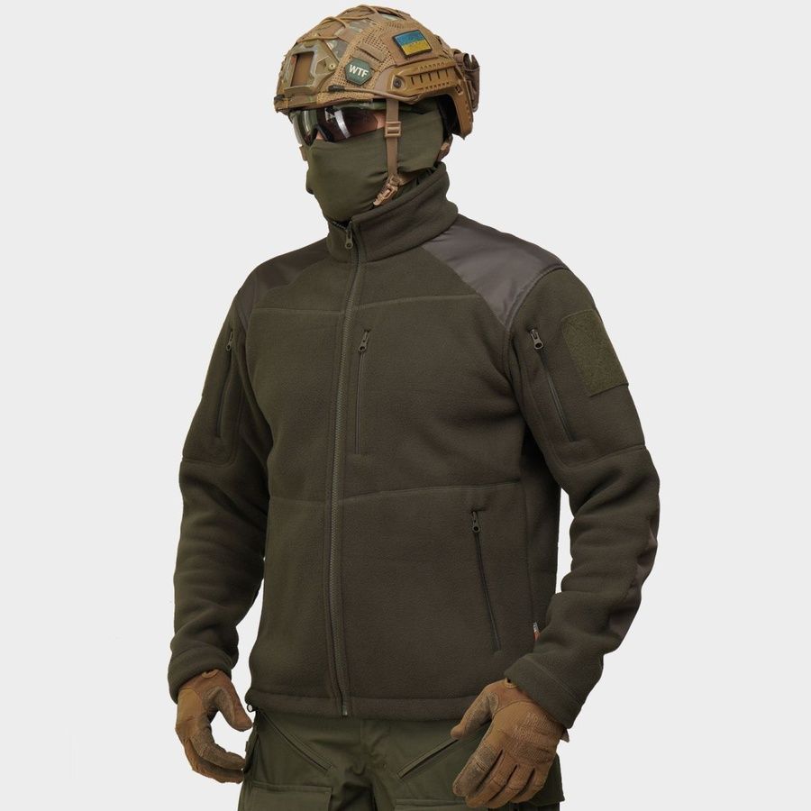 Флісова кофта UATAC Олива | S фото