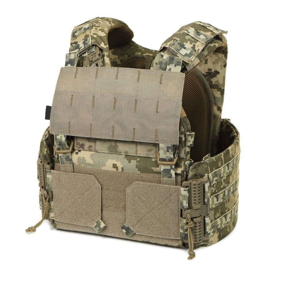 Плитоноска МІЦЬ 3.0 піксель з функцією швидкого скидання (PLATE CARRIER) MOLLI фото