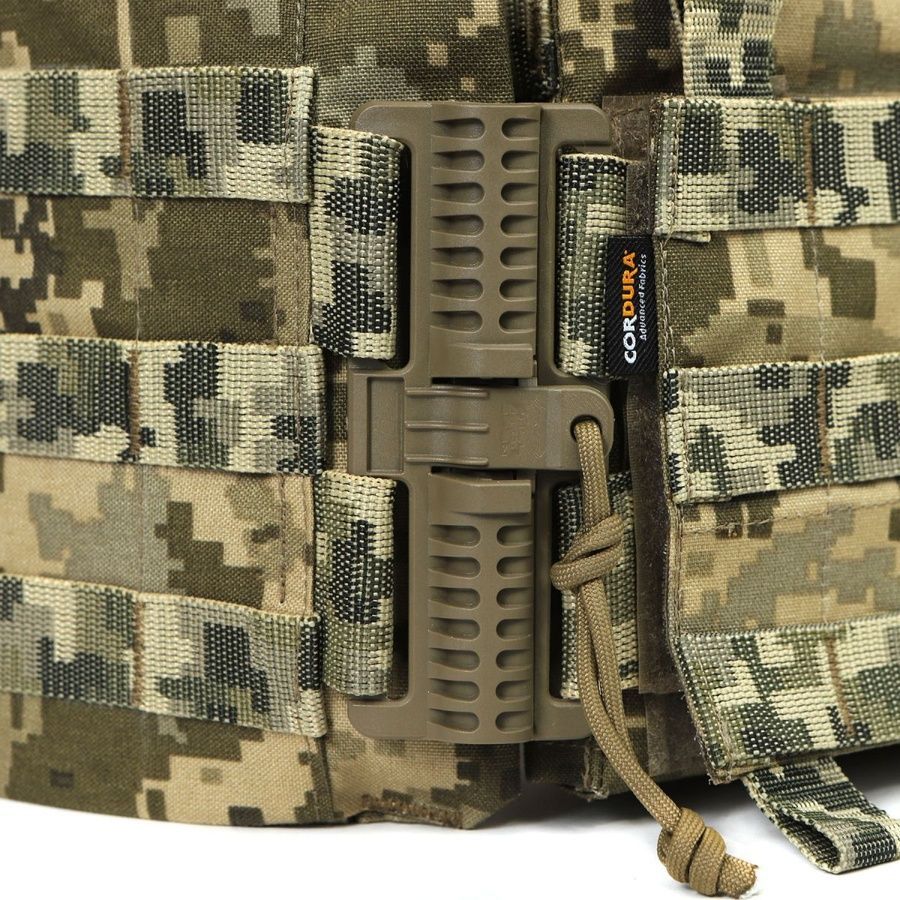 Плитоноска МІЦЬ 3.0 піксель з функцією швидкого скидання (PLATE CARRIER) MOLLI фото