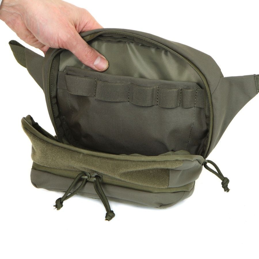 Поясна сумка-бананка, крос-боді Ranger Green, Molli UA фото