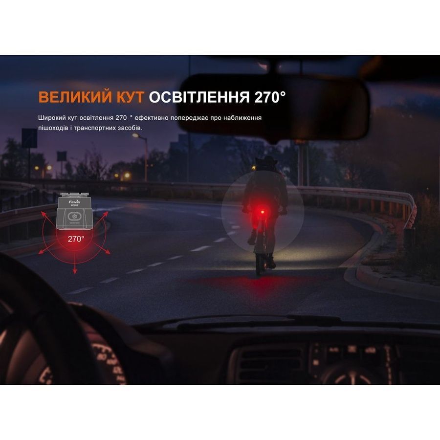 Велофара задня Fenix BC06R фото