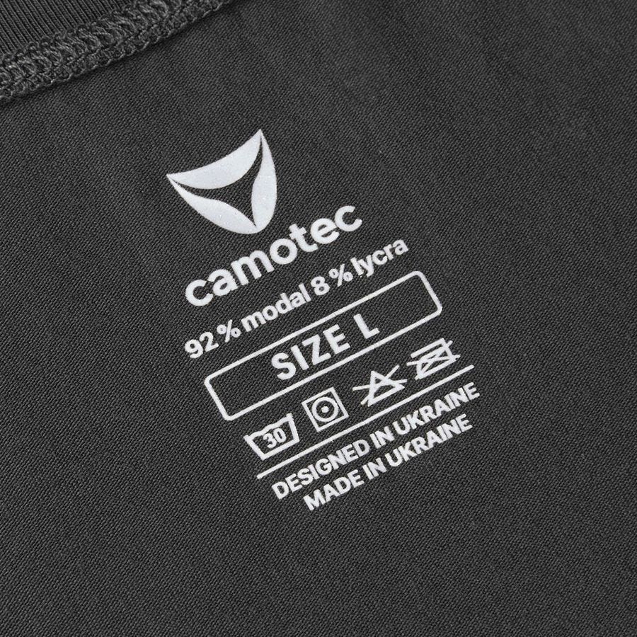 Футболка Modal чорна Camotec фото