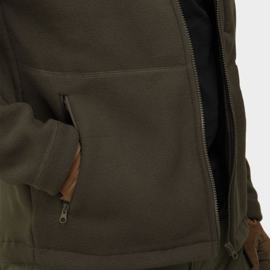 Флісова кофта UATAC Олива | S фото