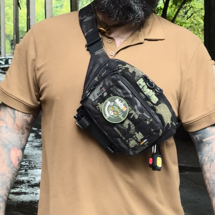 Поясна сумка-бананка, крос-боді Ranger Green, Molli UA фото