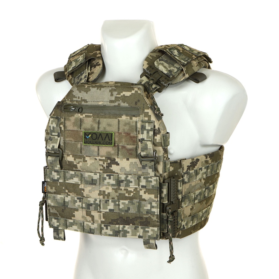 Плитоноска МИЦЬ 3.0 с функцией быстрого сброса Пиксель (PLATE CARRIER) МОЛЛИ фото