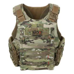 Протиуламковий жилет EGIDA СPS (corset protection system), 1 або 2 класу ДСТУ та STANAG, мультикам MOLLI фото