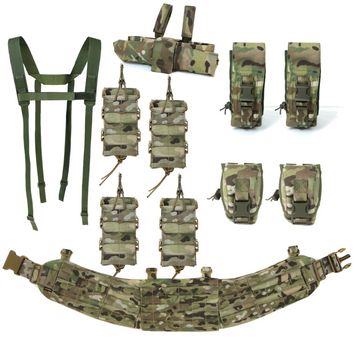 Тактический комплект War Belt (Варбелт) Мультикам МОЛЛИ фото