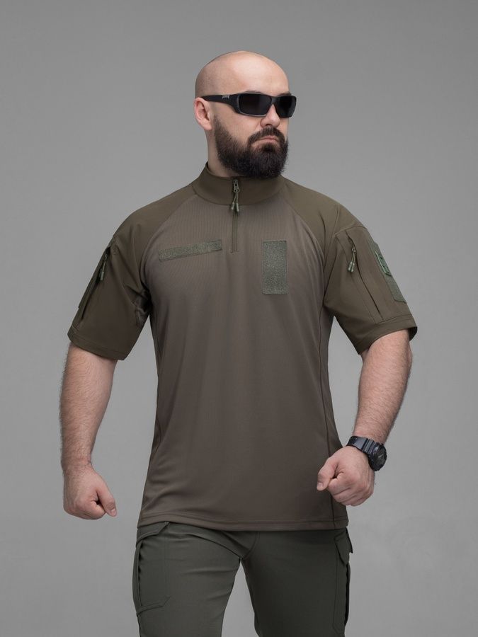 Футболка Combat хакі BEZET фото