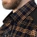 Повседневная рубашка Тайфун Orange Plaid Orange/Navy темно-синяя Camotec фото 6
