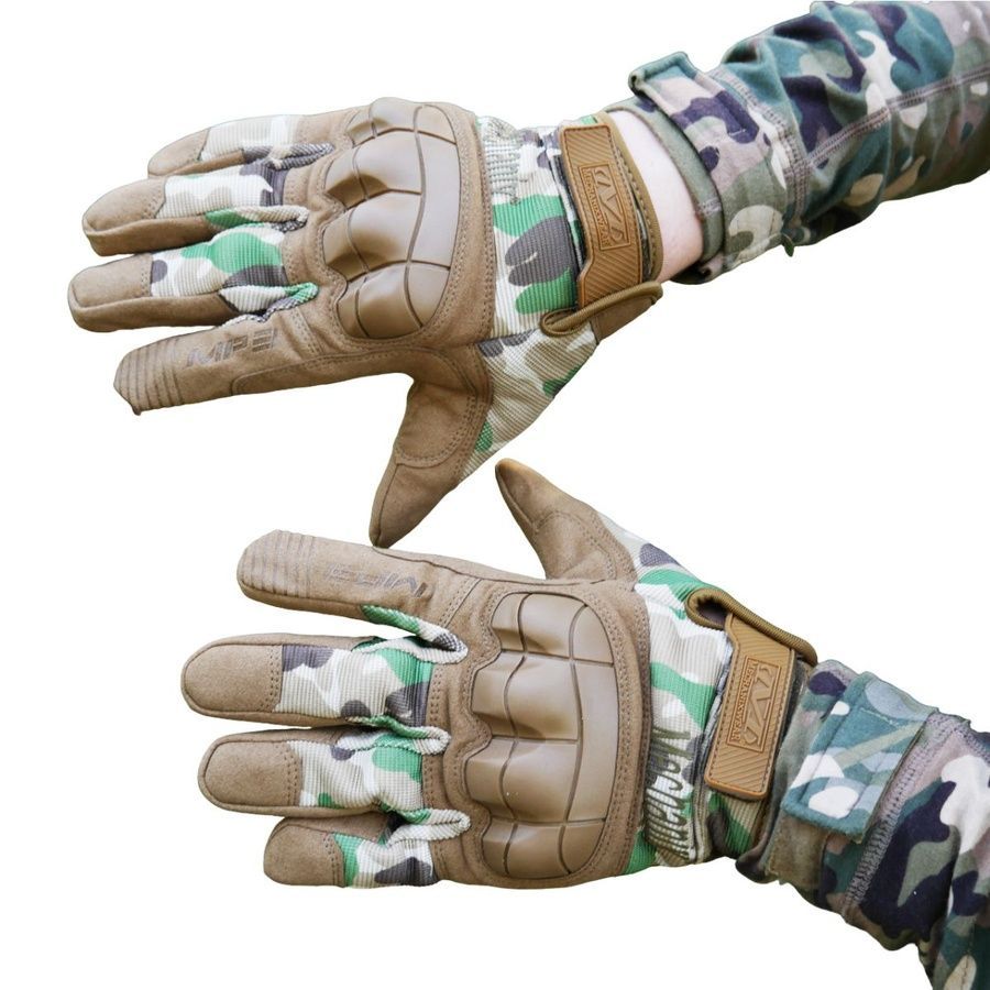 Перчатки тактические Mechanix M-Pact 3 с косточками Мультикам XXL фото