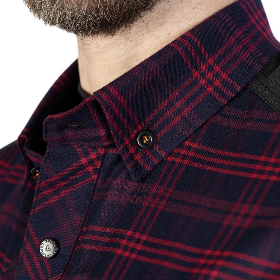 Повсякденна сорочка "Тайфун" Red/Navy Camotec фото