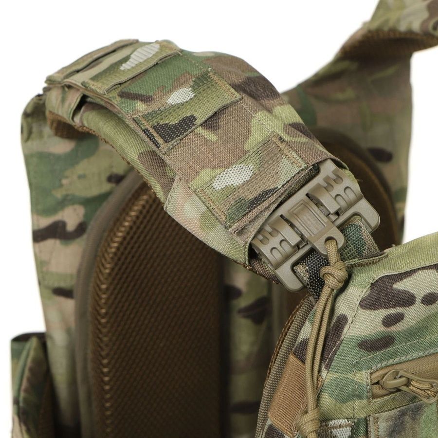 Плитоноска &ldquo;Рубікон&rdquo; мультикам, з підсумками під АК, MOLLI фото