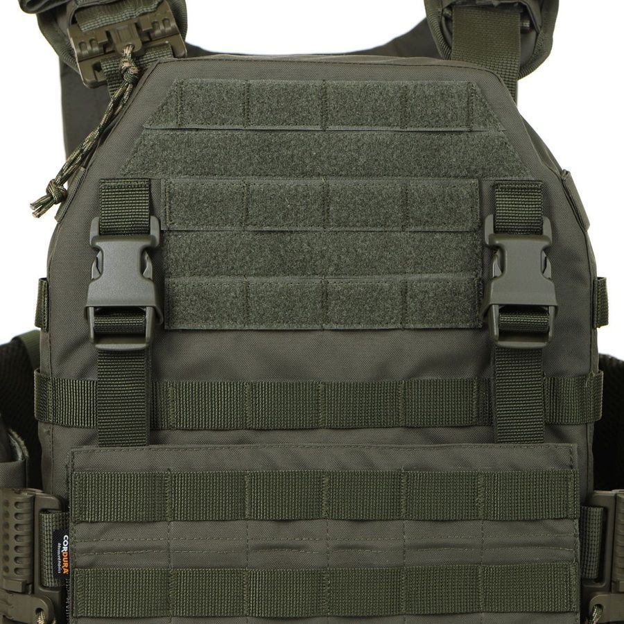 Плитоноска Falcon XL PRO Ranger Green, для збільшених плит 28х36 см, з функцією швидкого скидання MOLLI фото