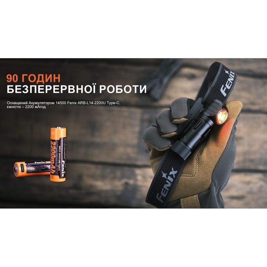 Ліхтар налобний тактичний з червоним світлом Fenix Scout (HM23 V2.0) | Лімітована серія фото