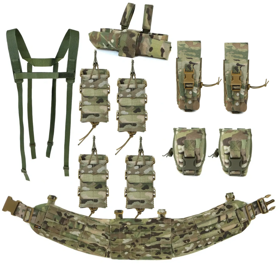 РПС система + 9 підсумків, Multicam Cordura Invista USA 1000D фото