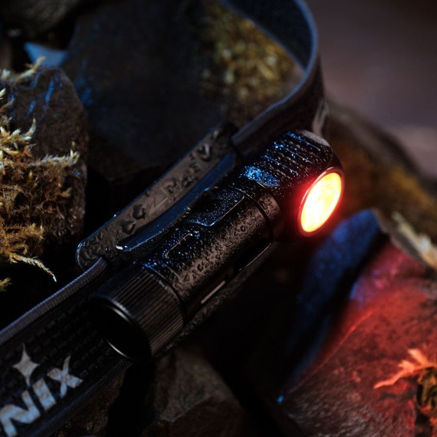 Ліхтар налобний тактичний з червоним світлом Fenix Scout (HM23 V2.0) | Лімітована серія фото