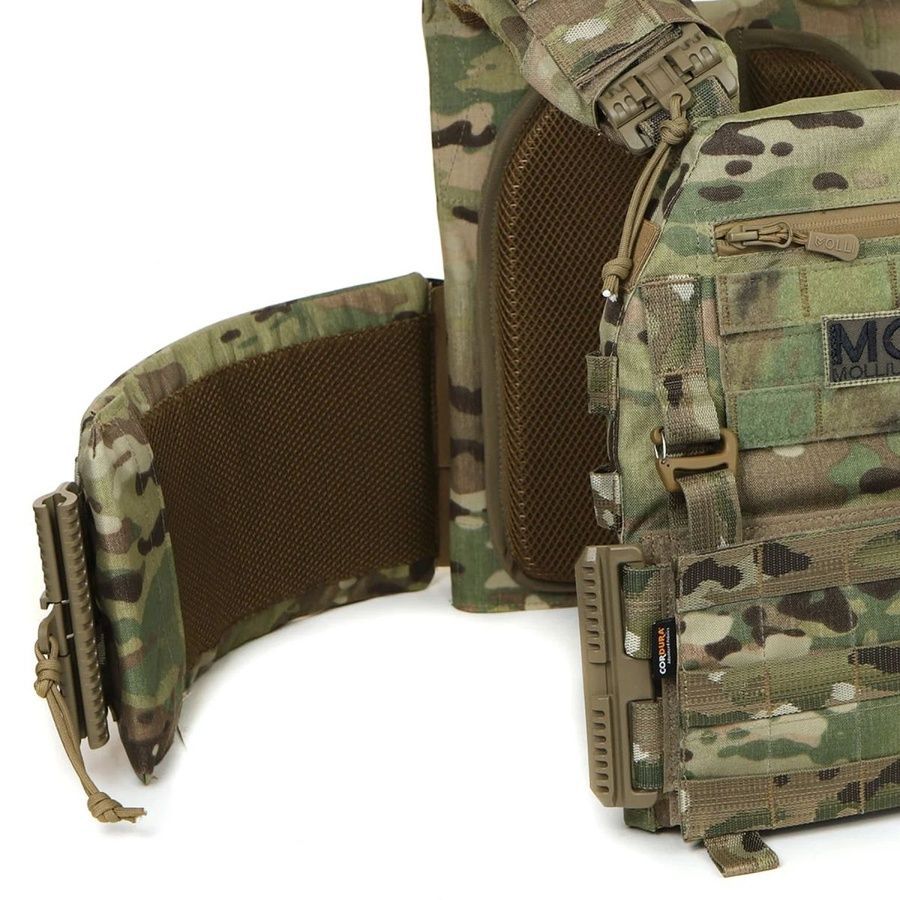 Плитоноска &ldquo;Рубікон&rdquo; мультикам, з підсумками під АК, MOLLI фото