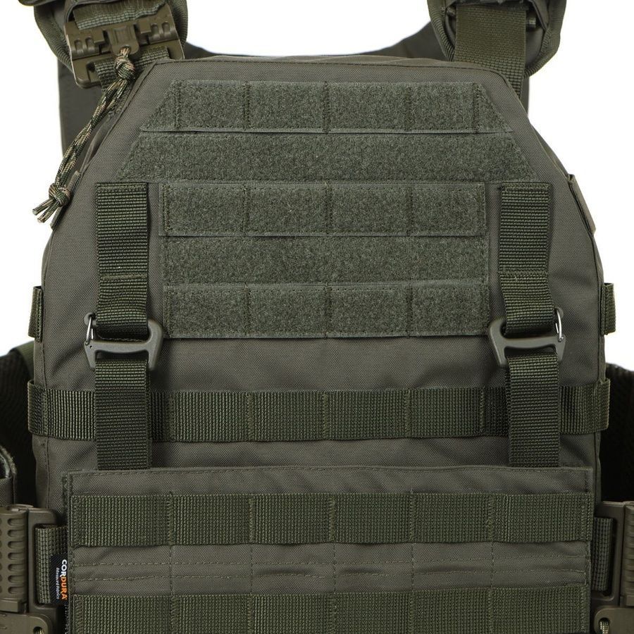 Плитоноска Falcon XL PRO Ranger Green, для збільшених плит 28х36 см, з функцією швидкого скидання MOLLI фото