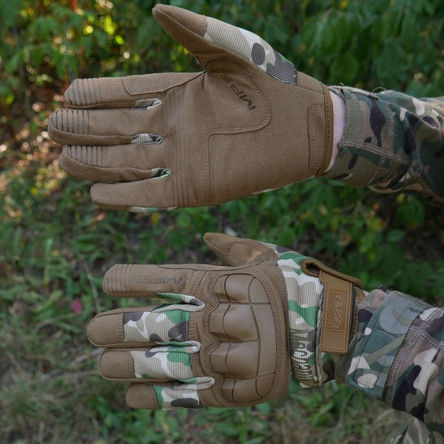 Перчатки тактические Mechanix M-Pact 3 с косточками Мультикам XXL фото