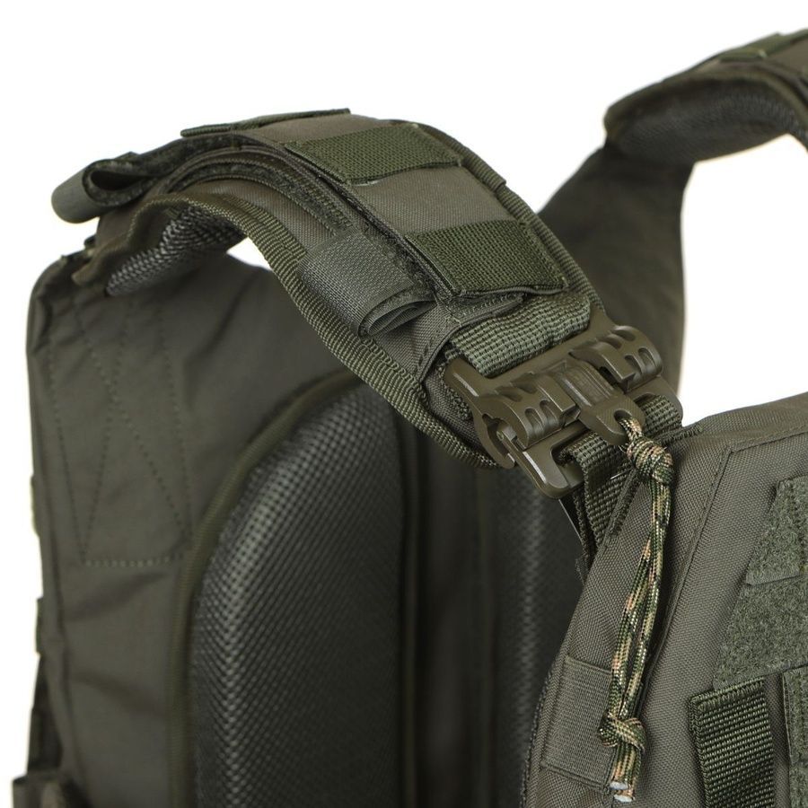 Плитоноска Falcon XL PRO Ranger Green, для збільшених плит 28х36 см, з функцією швидкого скидання MOLLI фото