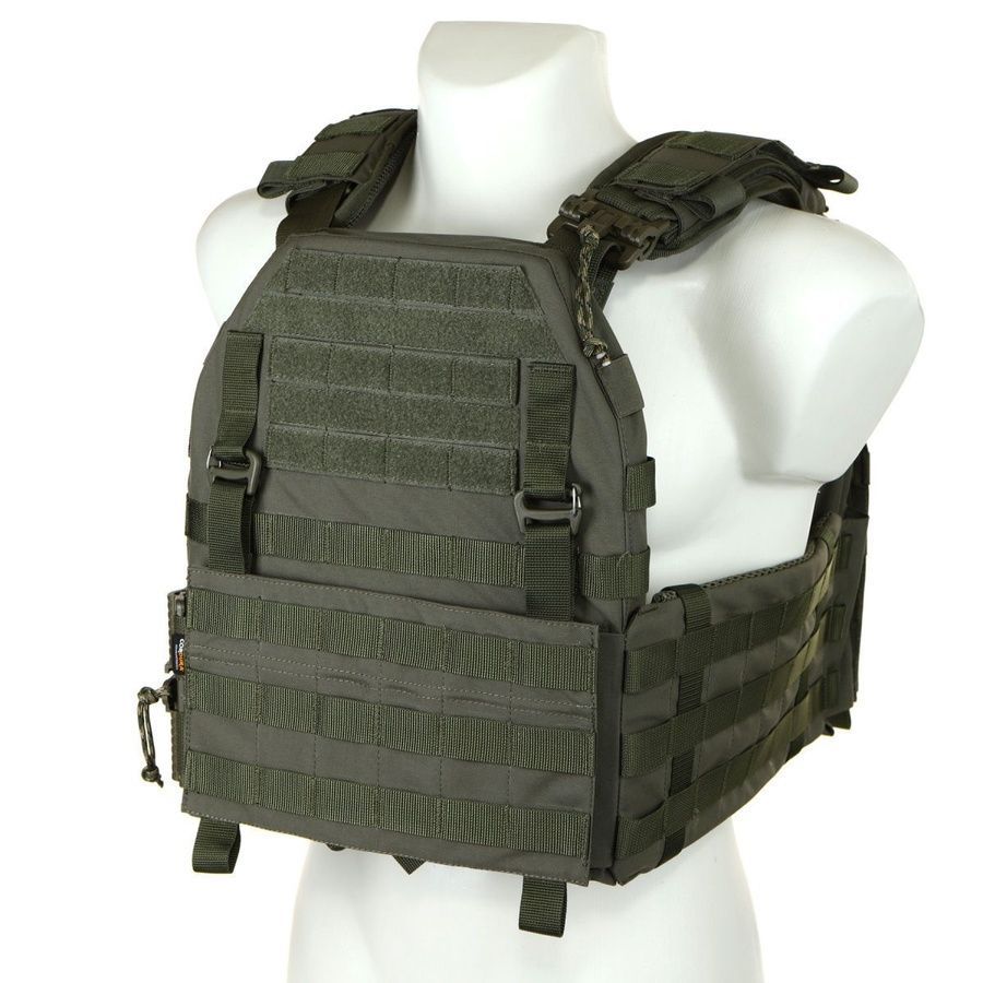 Плитоноска Falcon XL PRO Ranger Green, для збільшених плит 28х36 см, з функцією швидкого скидання MOLLI фото