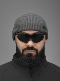 Шапка в'язана BEZET Patrol сірий фото