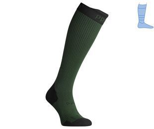 Демісезонні компресійні гольфи чорно-зелені &laquo;LongDry PRO&raquo; фото