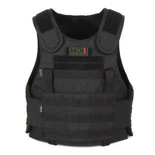 Балістична майка 1 або 2 класу ДСТУ, модульний жилет, чорний MOLLI