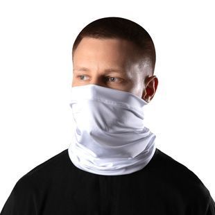 Шарф-труба Basic CoolPass SJ Білий фото