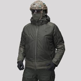 Тактична зимова куртка UATAC Olive Membrane Climashield Apex S фото