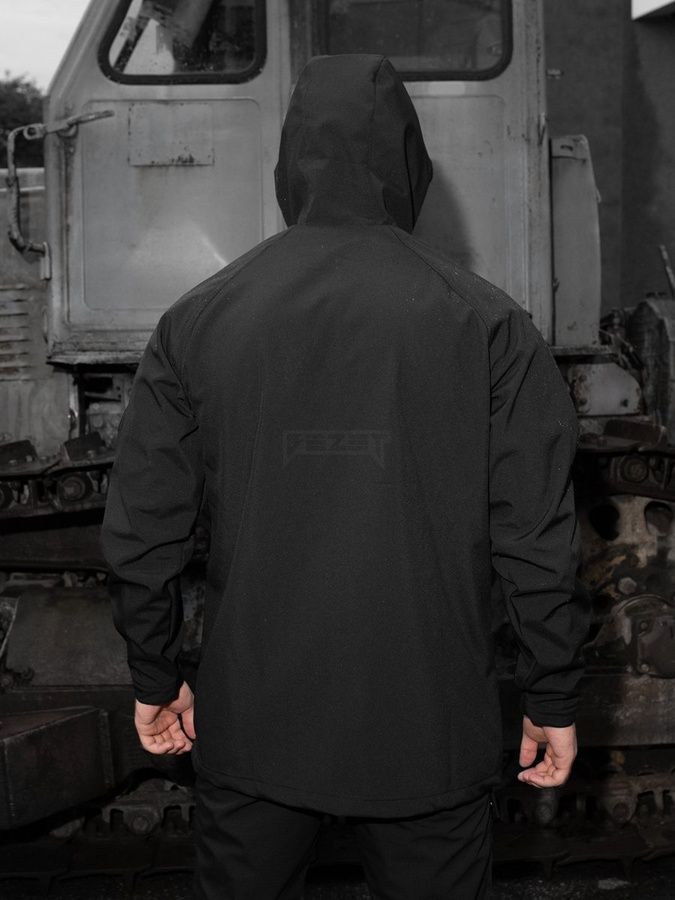 Куртка SOFTSHELL BEZET Omega черный фото