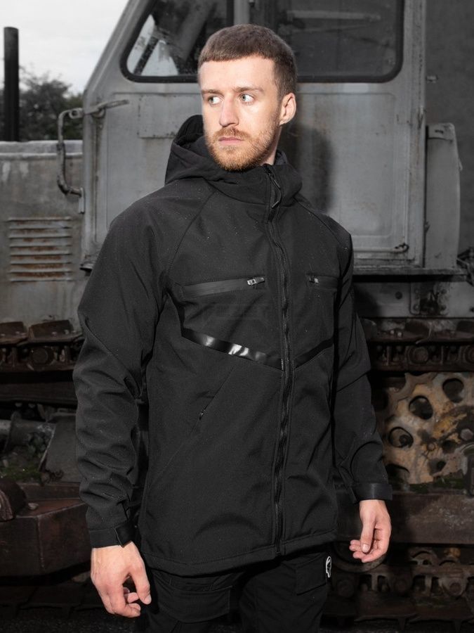 Куртка SOFTSHELL BEZET Omega черный фото