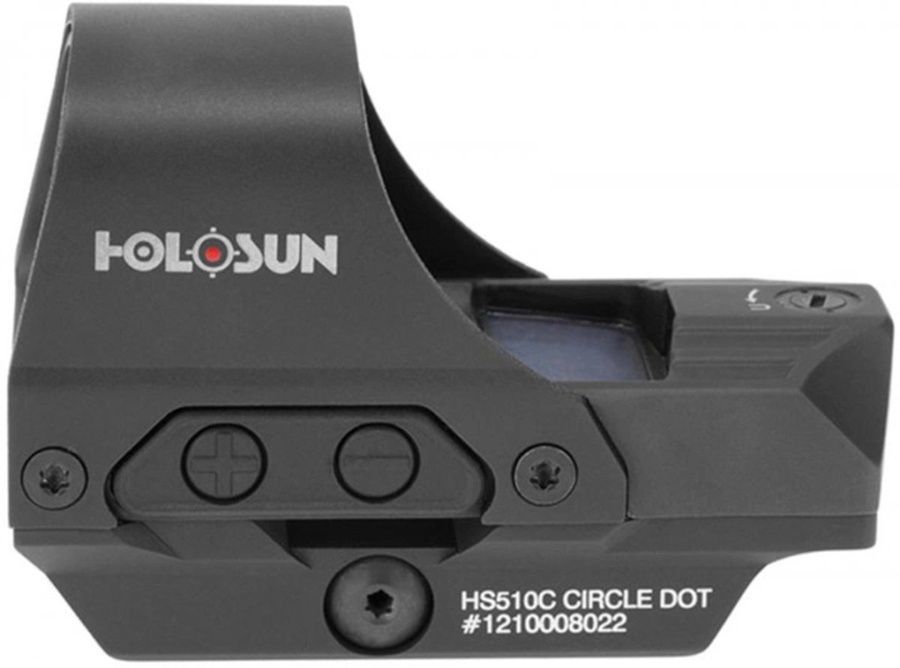 Коллиматорный прицел Holosun HS510C 2MOA (red dot) с солнечной батареей фото