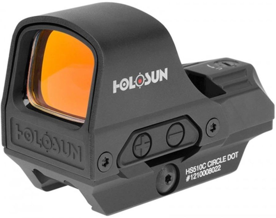 Коллиматорный прицел Holosun HS510C 2MOA (red dot) с солнечной батареей фото