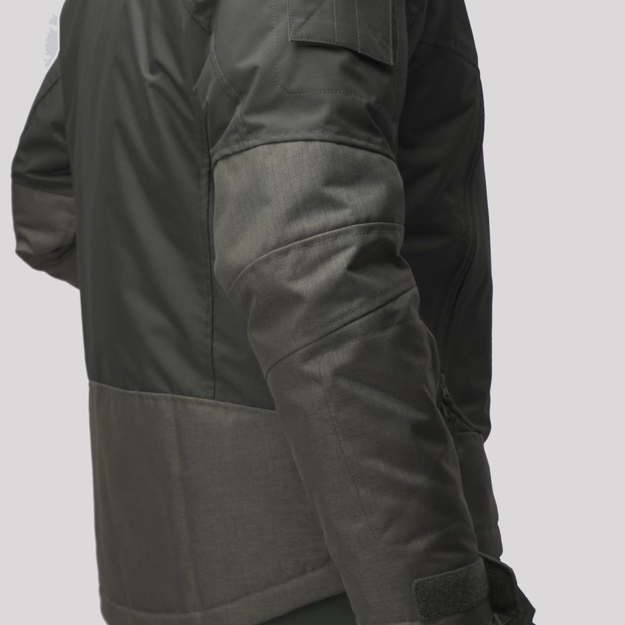Тактична зимова куртка UATAC Olive Membrane Climashield Apex S фото