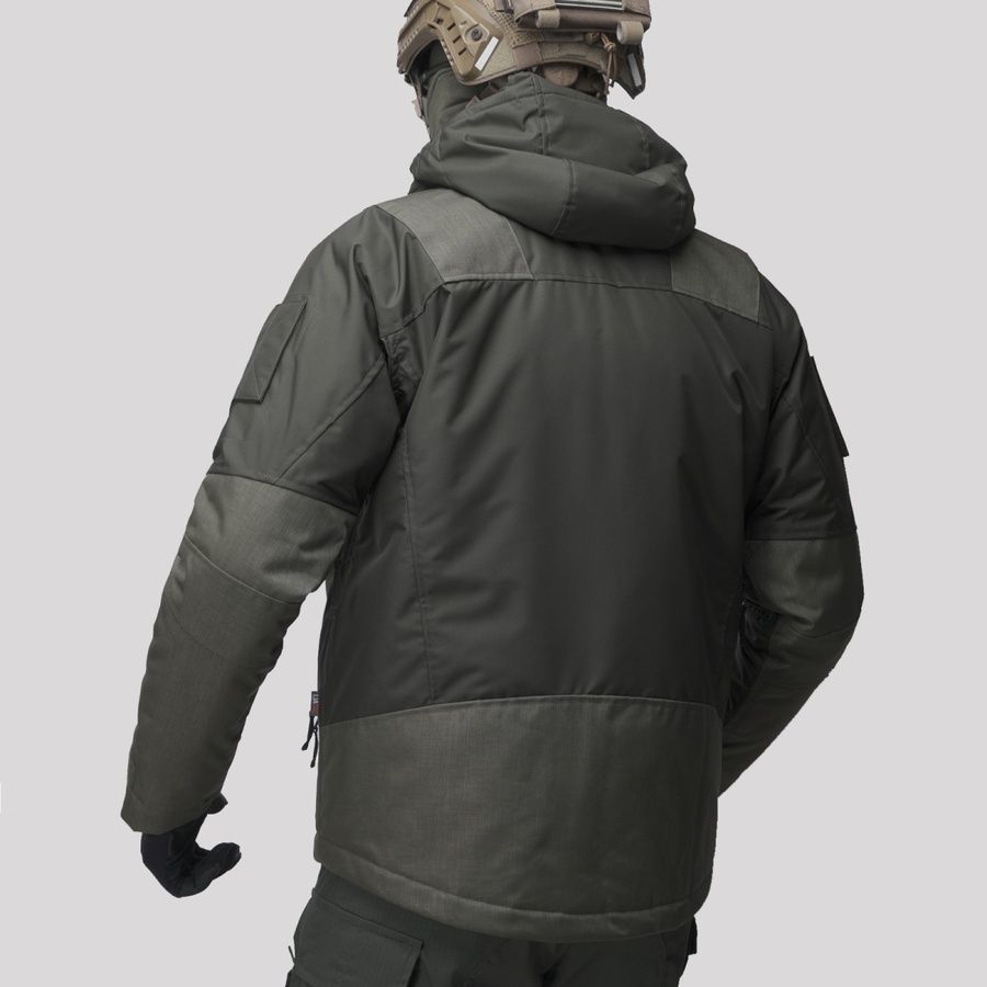 Тактична зимова куртка UATAC Olive Membrane Climashield Apex S фото