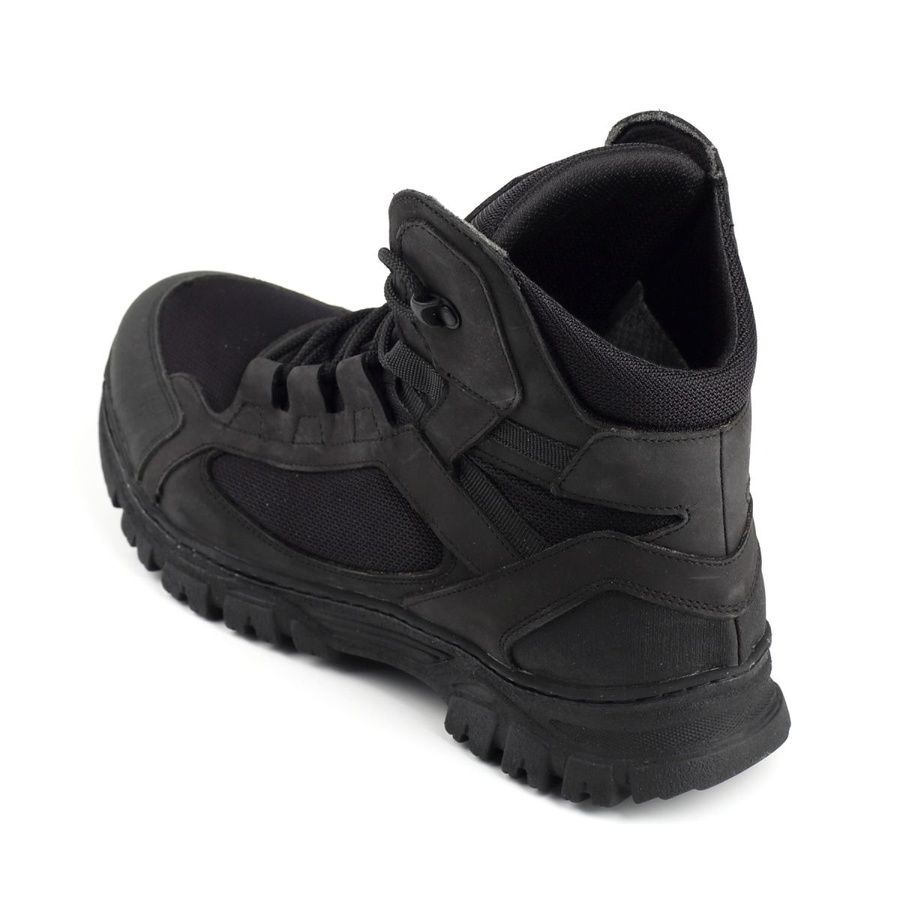 Берцы легкие полуботинки черные МОЛЛИ фото