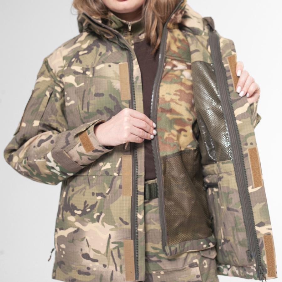 Женская штурмовая куртка Gen 5.2 Multicam (FOREST) UATAC Куртка пара з флісом L фото