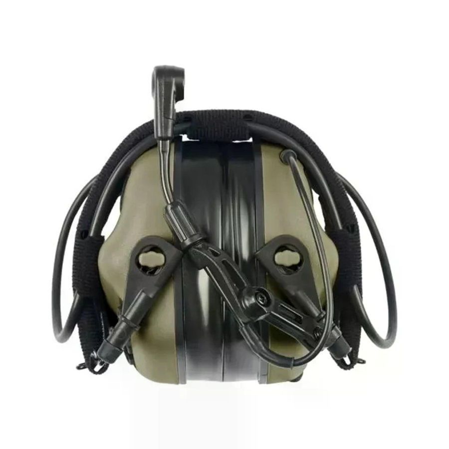Активные защитные наушники Earmor M32 PLUS(FG) Olive с гарнитурой фото