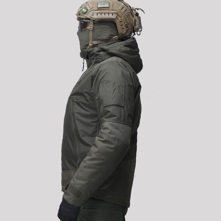 Тактична зимова куртка UATAC Olive Membrane Climashield Apex S фото
