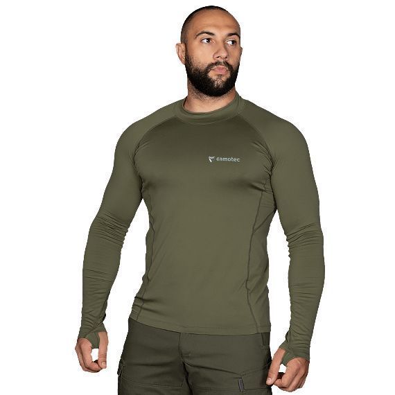 Чоловічий лонгслів Thorax Pro Олива Camotec фото
