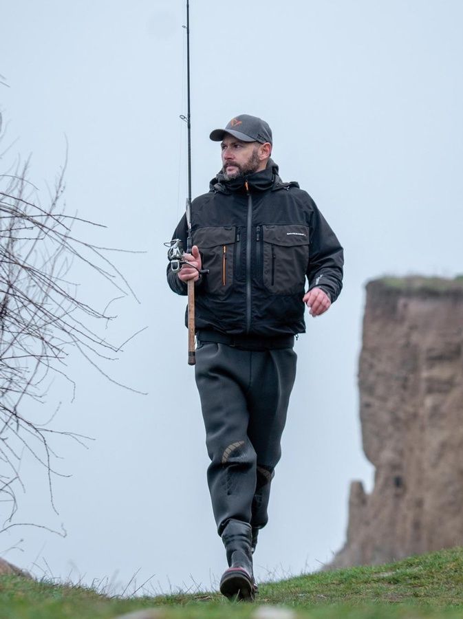 Куртка Savage Gear SG6 Wading Jacket XXL Black/Grey фото