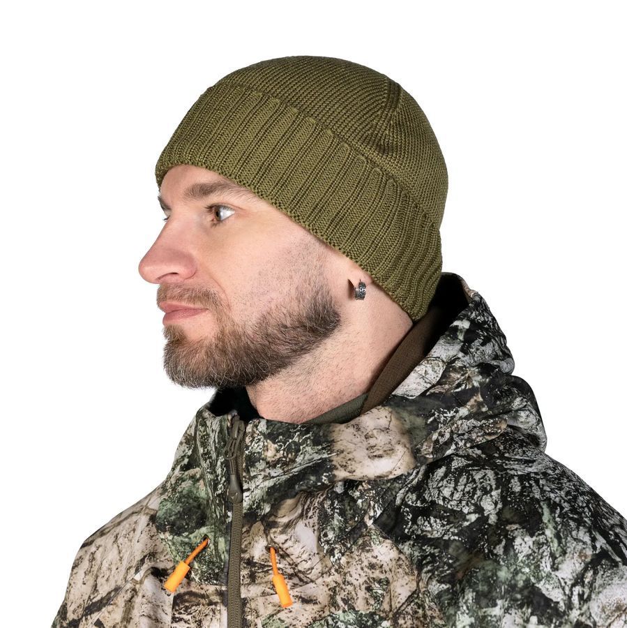 Шапка Watch Cap Wool Масло (9589) фото