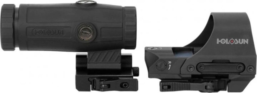 Коліматорний приціл Holosun HS510C та збільшувач HM3X (Combo Set) фото